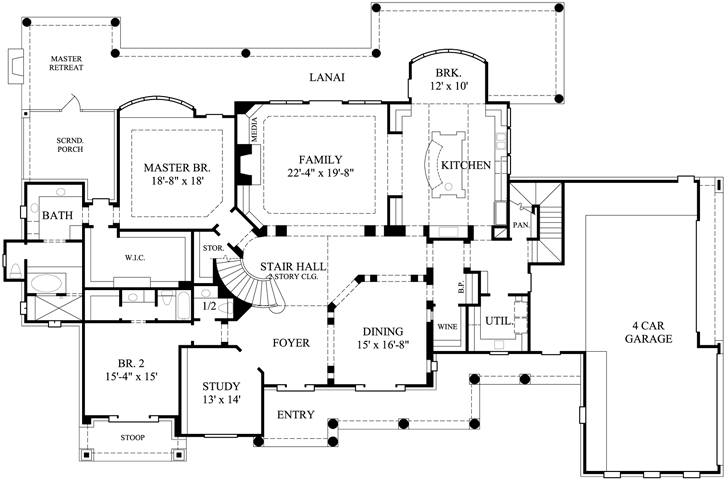 Main Floor Plan: 62-430