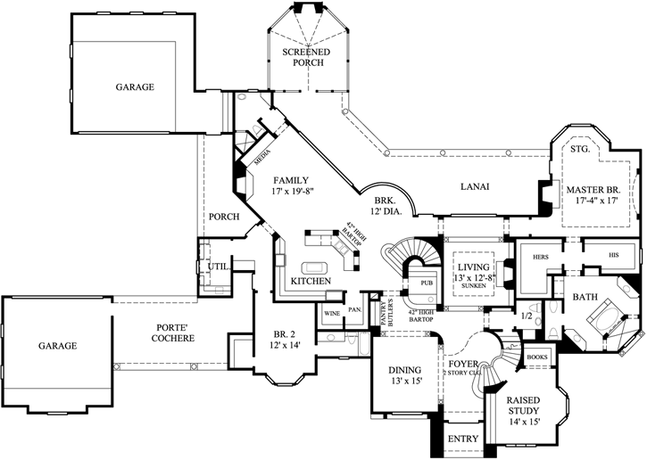 Main Floor Plan: 62-431