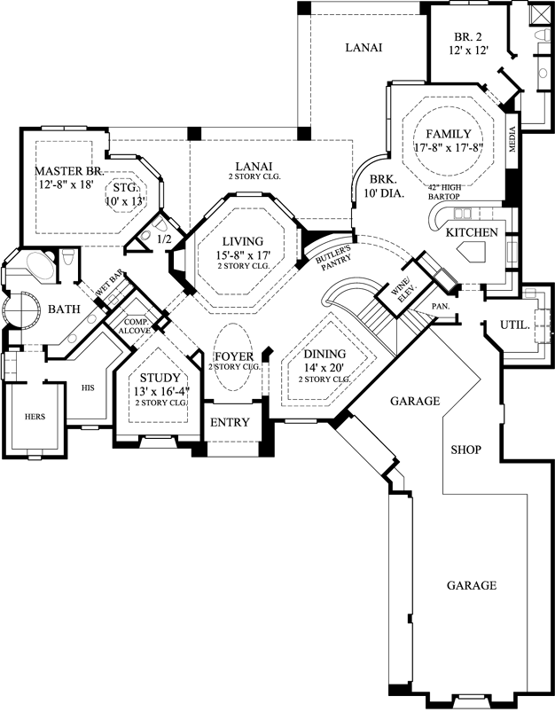 Main Floor Plan: 62-439