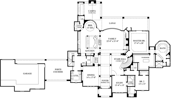 Main Floor Plan: 62-441