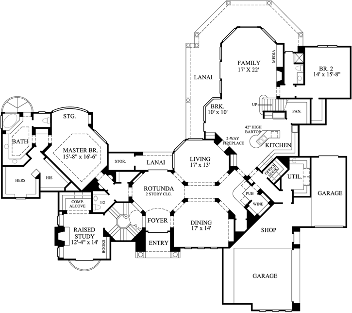 Main Floor Plan: 62-452