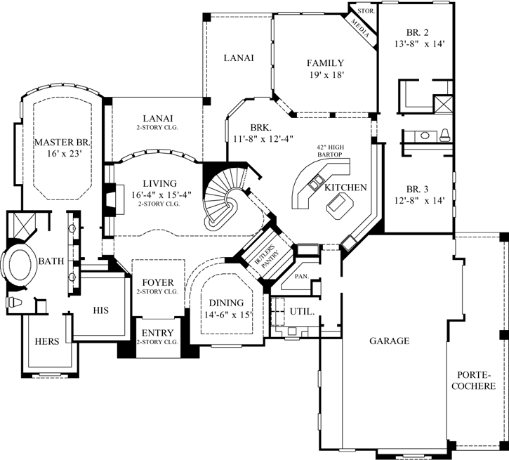 Main Floor Plan: 62-453