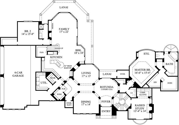 Main Floor Plan: 62-458