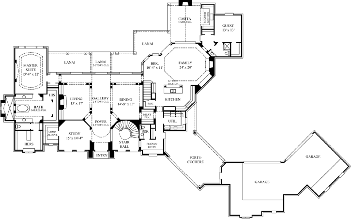 Main Floor Plan: 62-465