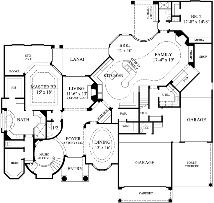 Main Floor Plan: 62-467