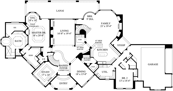 Main Floor Plan: 62-468