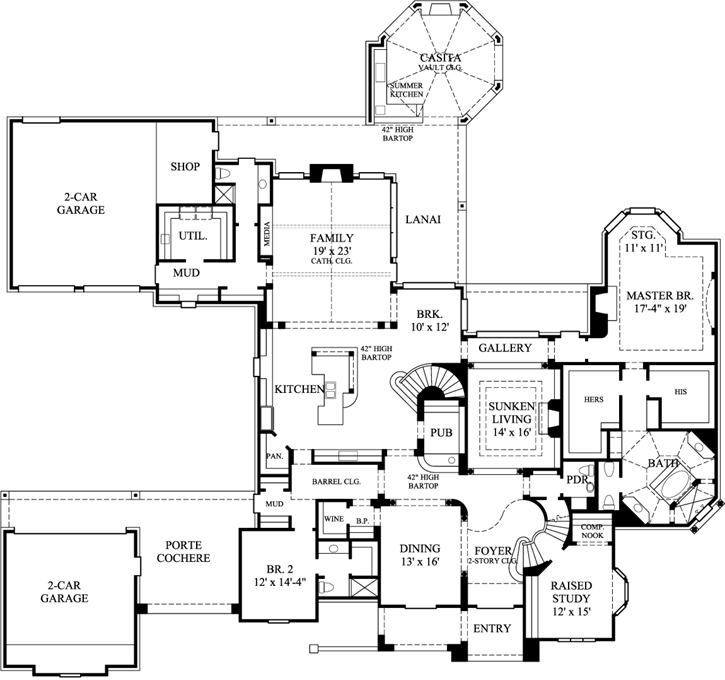 Main Floor Plan: 62-473