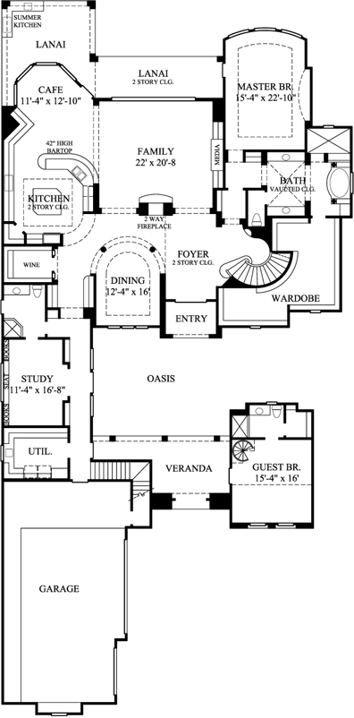 Main Floor Plan: 62-475