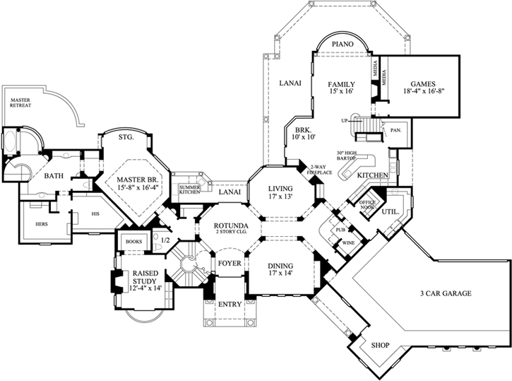 Main Floor Plan: 62-476