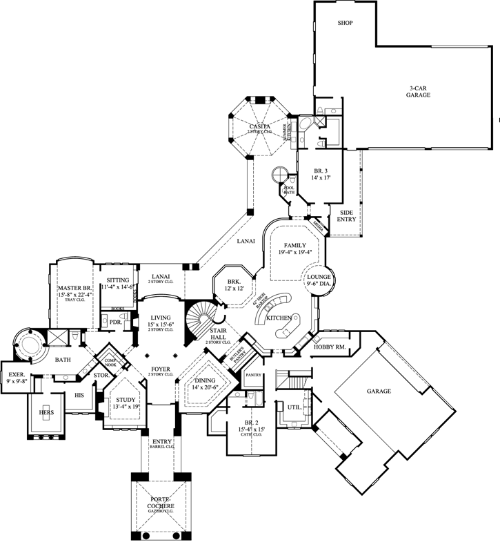 Main Floor Plan: 62-478