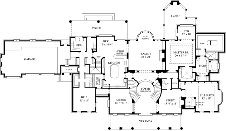 Main Floor Plan: 62-479