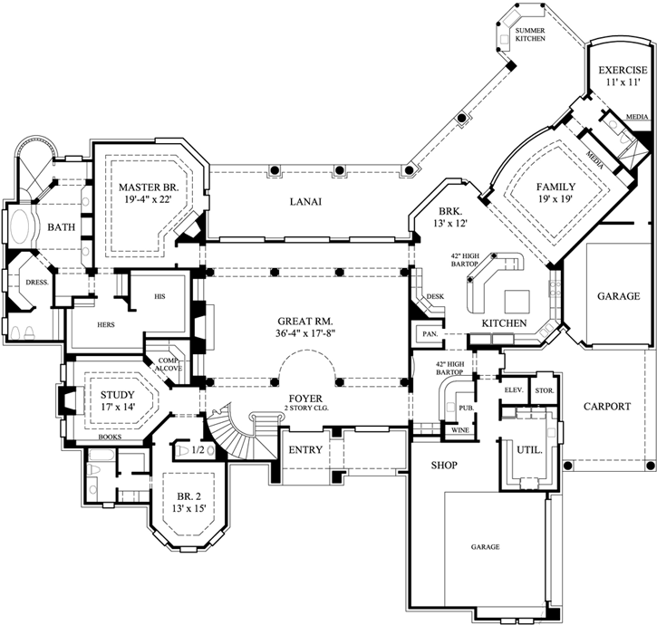 Main Floor Plan: 62-480