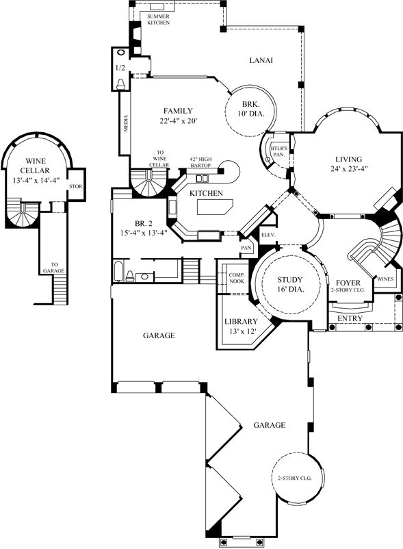 Main Floor Plan: 62-482