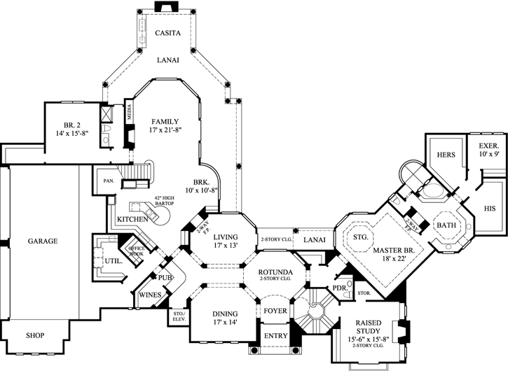 Main Floor Plan: 62-483