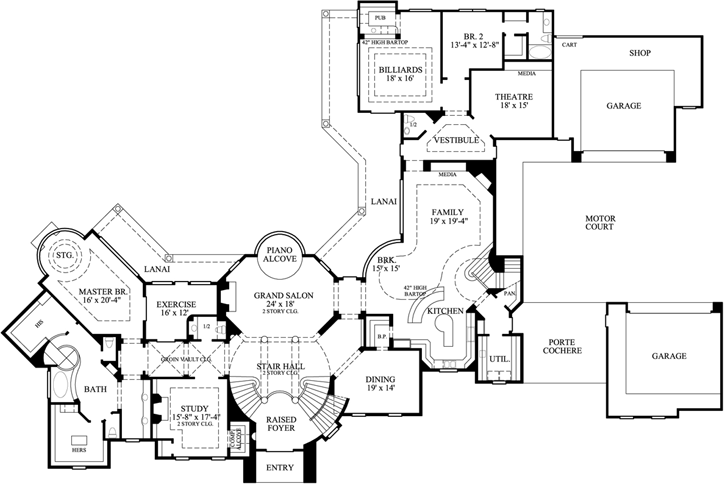 Main Floor Plan: 62-485