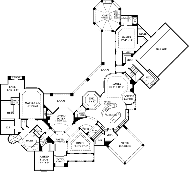 Main Floor Plan: 62-488