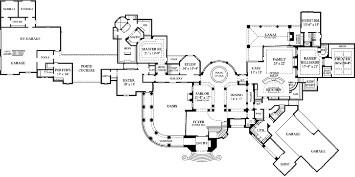 Main Floor Plan: 62-495