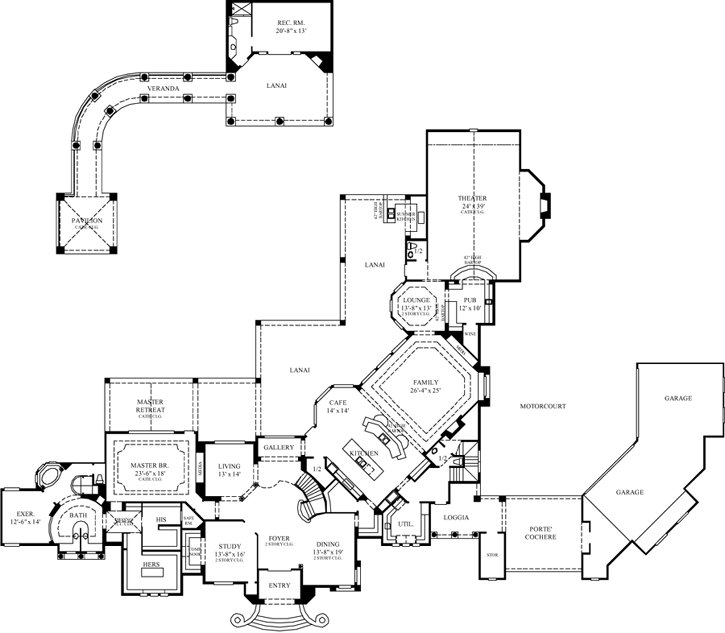 Main Floor Plan: 62-496