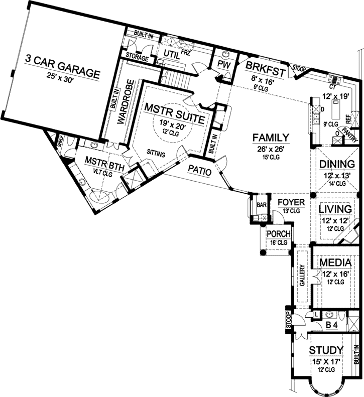 Main Floor Plan: 63-101