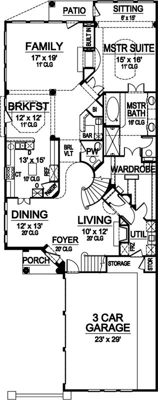 Main Floor Plan: 63-102