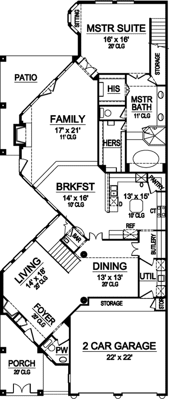Main Floor Plan: 63-103