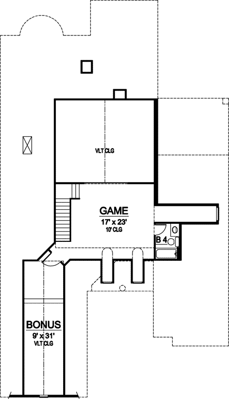 Upper/Second Floor Plan: 63-111