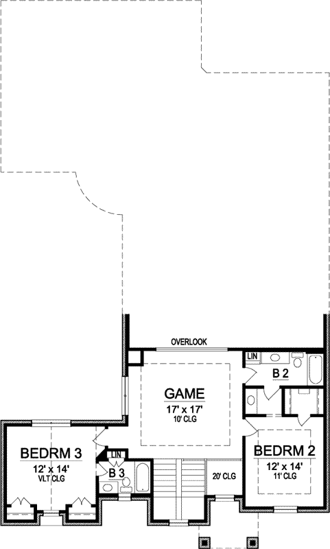 Upper/Second Floor Plan: 63-113