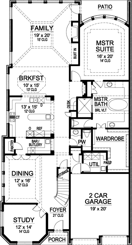 Main Floor Plan: 63-118