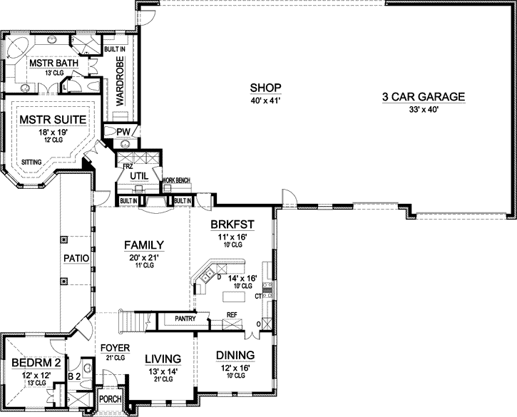 Main Floor Plan: 63-119