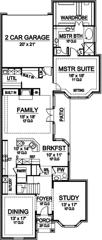 Main Floor Plan: 63-120