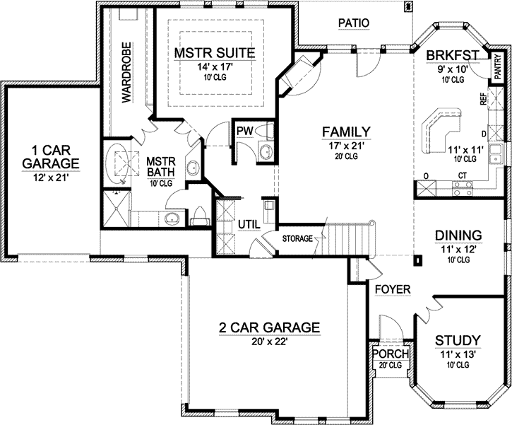 Main Floor Plan: 63-133