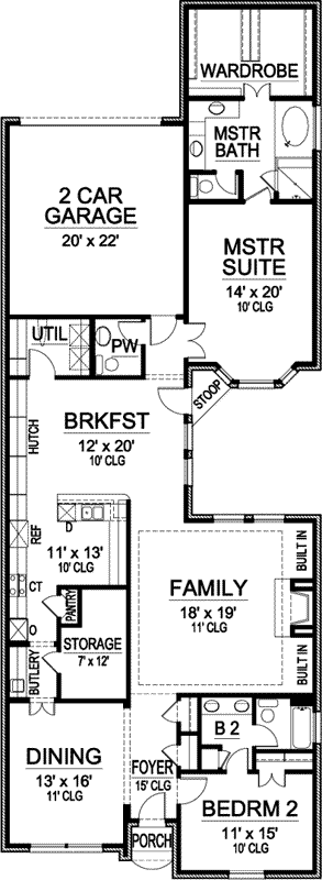 Main Floor Plan: 63-137