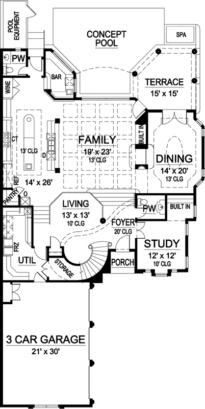 Main Floor Plan: 63-138