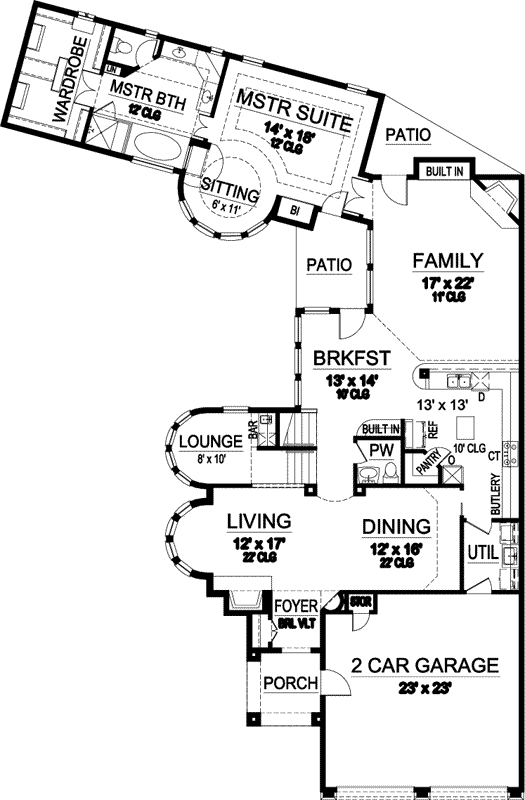 Main Floor Plan: 63-147