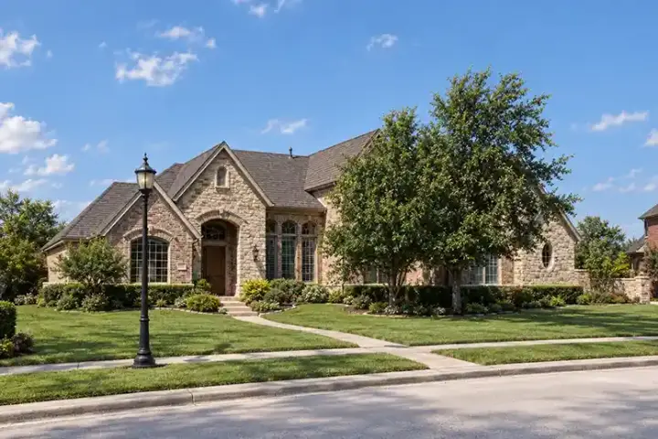 European house plans 63-148 - front exterior, 5,405 sq ft, 5 bed, 6 bath house plans | Monster House Plans