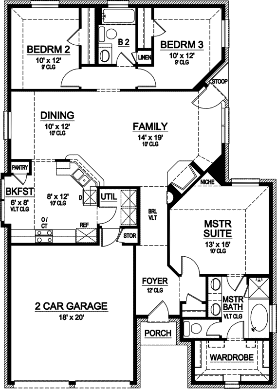Main Floor Plan: 63-151