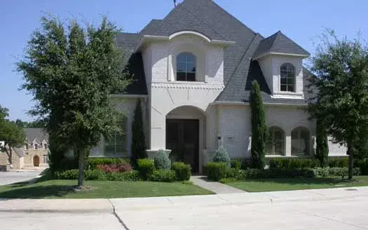 European house plans 63-165 - front exterior, 3,810 sq ft, 3 bed, 3 bath house plans | Monster House Plans