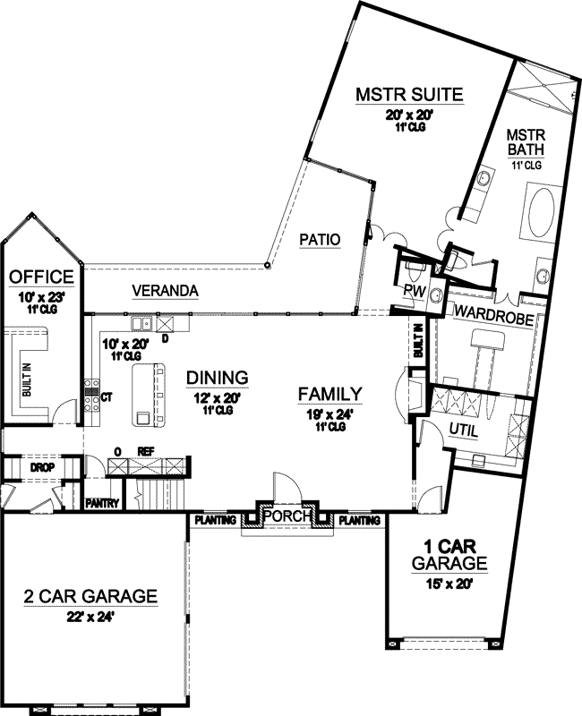 Main Floor Plan: 63-168