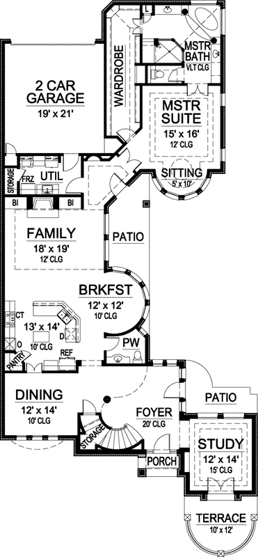Main Floor Plan: 63-171