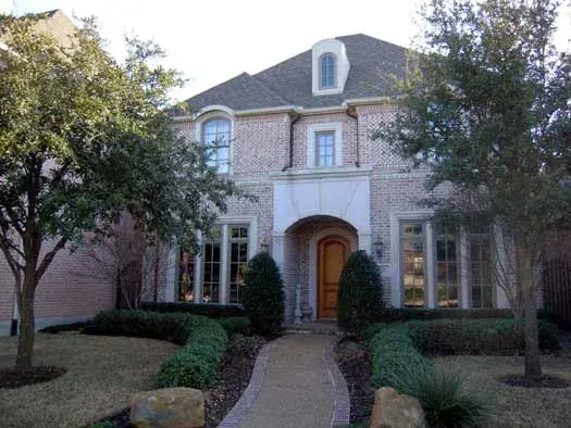 European house plans 63-173 - front exterior, 3,615 sq ft, 3 bed, 3 bath house plans | Monster House Plans