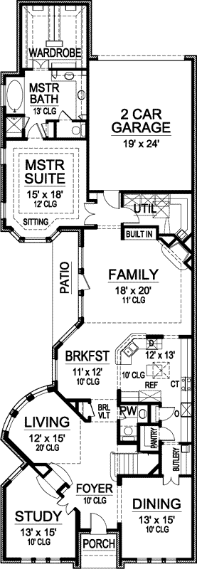 Main Floor Plan: 63-173