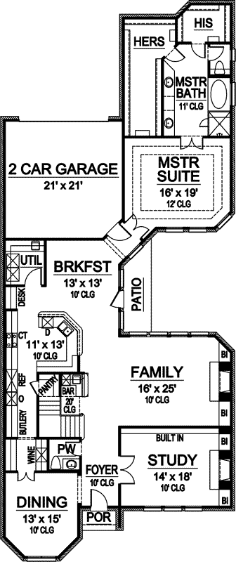 Main Floor Plan: 63-176