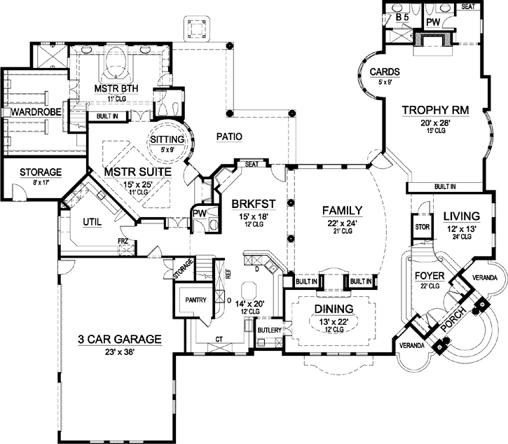 Main Floor Plan: 63-181