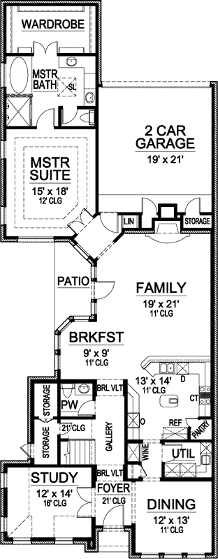 Main Floor Plan: 63-185