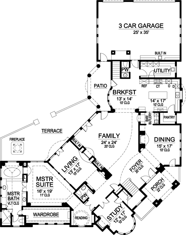 Main Floor Plan: 63-186