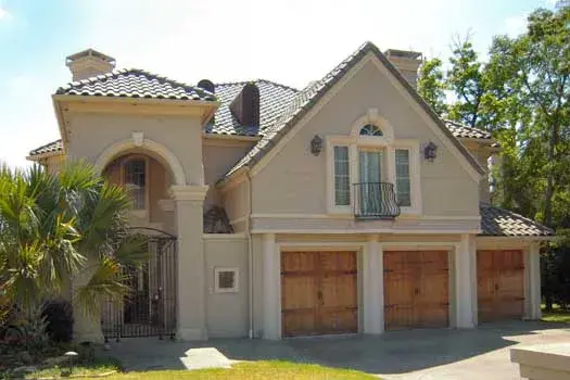 Mediterranean house plans 63-188 - front exterior, 4,881 sq ft, 4 bed, 4 bath house plans | Monster House Plans