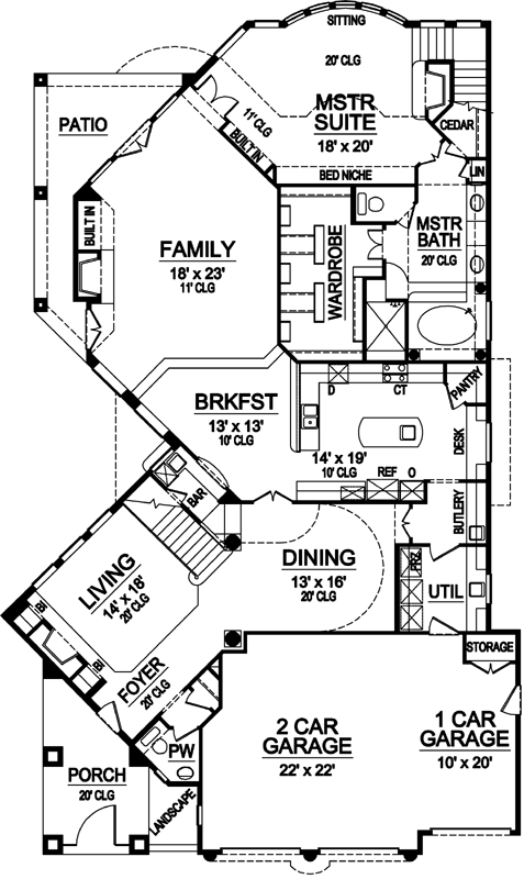 Main Floor Plan: 63-188