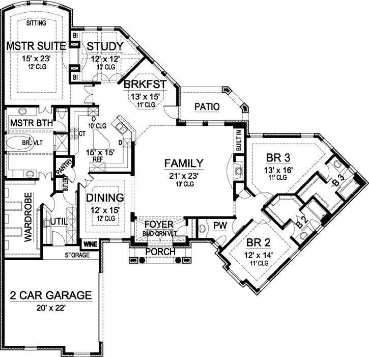 Main Floor Plan: 63-192