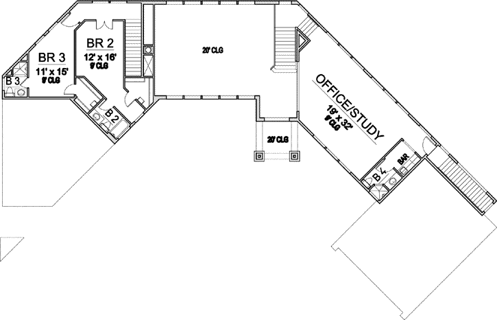 Upper/Second Floor Plan: 63-194