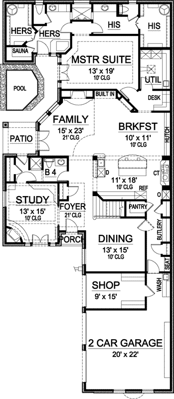 Main Floor Plan: 63-198